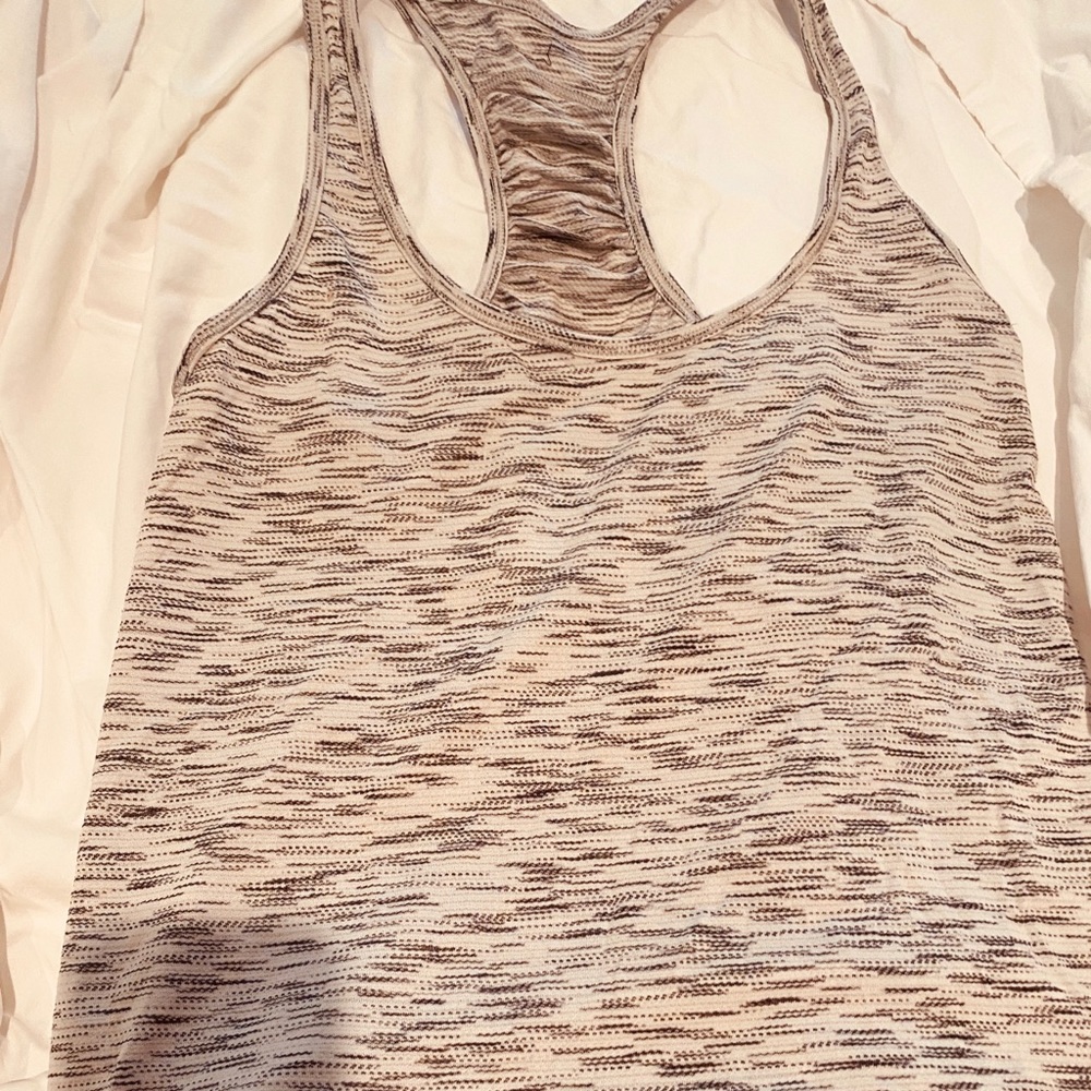 Lululemon racer back cotton tank top